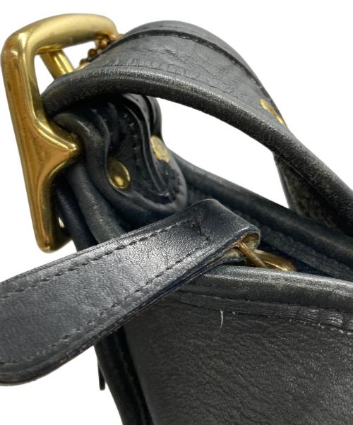 COACH（コーチ）COACH (コーチ) バケツレザーショルダーバッグ/Bucket Leather Shoulder Bag ネイビーの古着・服飾アイテム