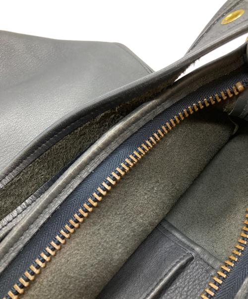COACH（コーチ）COACH (コーチ) バケツレザーショルダーバッグ/Bucket Leather Shoulder Bag ネイビーの古着・服飾アイテム