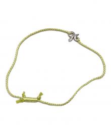 blanc iris（ブランイリス）の古着「スネークチャームブレスレット/snake charm bracelet」｜グリーン