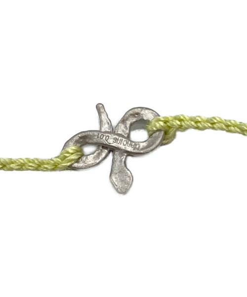 blanc iris（ブランイリス）blanc iris (ブランイリス) スネークチャームブレスレット/snake charm bracelet グリーン サイズ:不明の古着・服飾アイテム