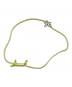 blanc iris（ブランイリス）の古着「スネークチャームブレスレット/snake charm bracelet」｜グリーン