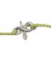中古・古着 blanc iris (ブランイリス) スネークチャームブレスレット/snake charm bracelet グリーン サイズ:不明：8000円