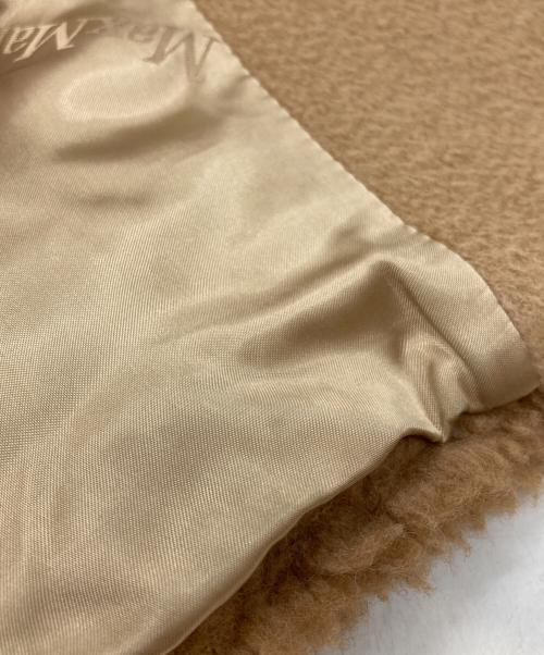 MaxMara（マックスマーラ）MaxMara (マックスマーラ) テディベアキャメルフーデットコート ブラウン サイズ:36の古着・服飾アイテム