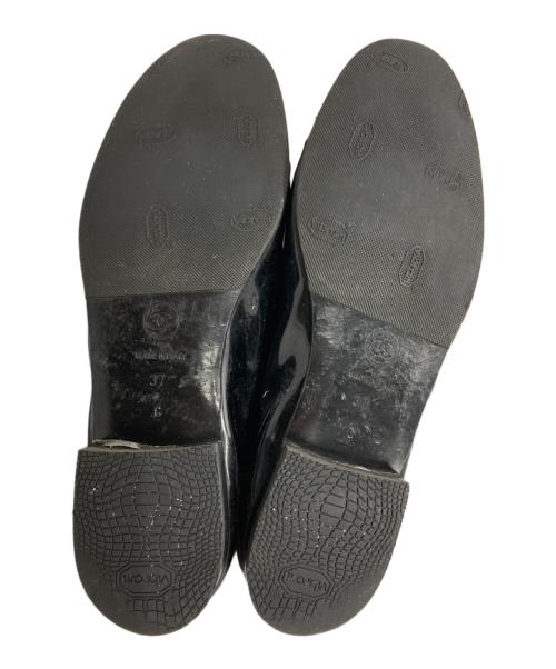 CHANEL（シャネル）CHANEL (シャネル) バイカラーキャップトゥパンプス/Two-tone cap-toe pumps ブラック サイズ:37の古着・服飾アイテム