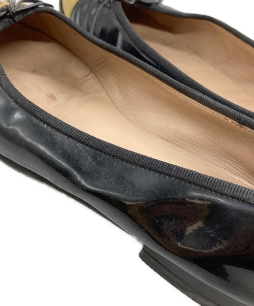 CHANEL（シャネル）CHANEL (シャネル) バイカラーキャップトゥパンプス/Two-tone cap-toe pumps ブラック サイズ:37の古着・服飾アイテム