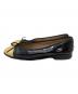 CHANEL (シャネル) バイカラーキャップトゥパンプス/Two-tone cap-toe pumps ブラック サイズ:37：12000円