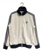 adidasアディダス）の古着「ワッフル クラシック トラックトップ/Waffle Classic Track Top」｜ホワイト