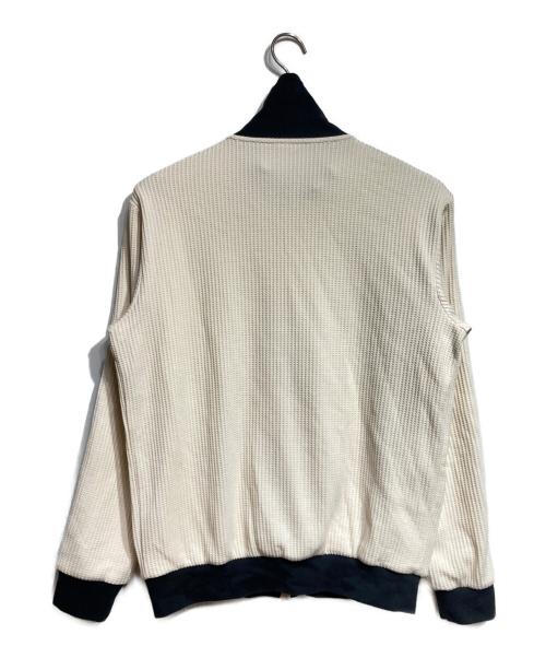 adidas（アディダス）adidas (アディダス) ワッフル クラシック トラックトップ/Waffle Classic Track Top ホワイト サイズ:Lの古着・服飾アイテム