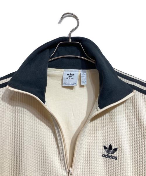 adidas（アディダス）adidas (アディダス) ワッフル クラシック トラックトップ/Waffle Classic Track Top ホワイト サイズ:Lの古着・服飾アイテム