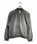 adidasアディダス）の古着「LOOSE SST DENIM BLACK WASH JACKET」｜グレー