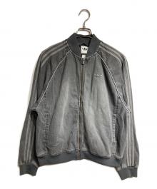 adidas（アディダス）の古着「LOOSE SST DENIM BLACK WASH JACKET」｜グレー