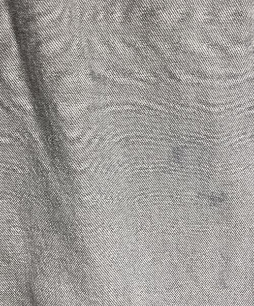 adidas（アディダス）adidas (アディダス) LOOSE SST DENIM BLACK WASH JACKET グレー サイズ:Mの古着・服飾アイテム