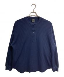 DAIWA PIER39（ダイワ ピア39）の古着「TECH THERMAL HENLEY CREW L/S/テック サーマル ヘンリー クルー　ロングリーブ」｜ネイビー