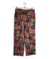 POLO RALPH LAUREN（ポロ・ラルフローレン）の古着「チェックパッチワークパンツ/Check patchwork pants」｜レッド