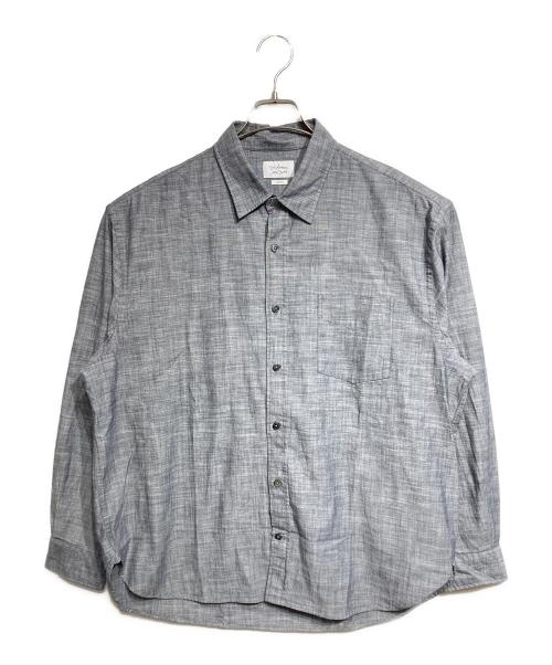 JOURNAL STANDARD（ジャーナルスタンダード）JOURNAL STANDARD (ジャーナルスタンダード) レギュラーカラーシャツ グレー サイズ:Lの古着・服飾アイテム