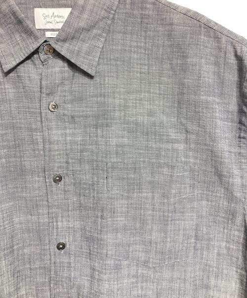 JOURNAL STANDARD（ジャーナルスタンダード）JOURNAL STANDARD (ジャーナルスタンダード) レギュラーカラーシャツ グレー サイズ:Lの古着・服飾アイテム