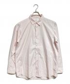 FOLLフォル）の古着「26SS washed broad dress shirt/ウォッシュドブロードドレスシャツ」｜ピンク