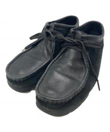 CLARKS×JOURNAL STANDARD（クラークス×ジャーナルスタンダード）の古着「別注 gore-tex wallabee/ゴアテックス ワラビー」｜ブラック