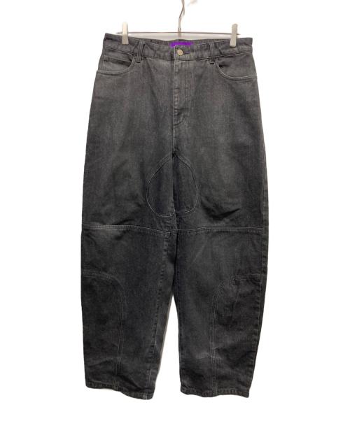 BlackEyePatch（ブラックアイパッチ）BlackEyePatch (ブラックアイパッチ) WIRED RIDER BIKER JEANS ブラック サイズ:Lの古着・服飾アイテム