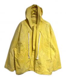 3MAN（スリーマン）の古着「フーデッドジャケット/hooded jacket」｜イエロー
