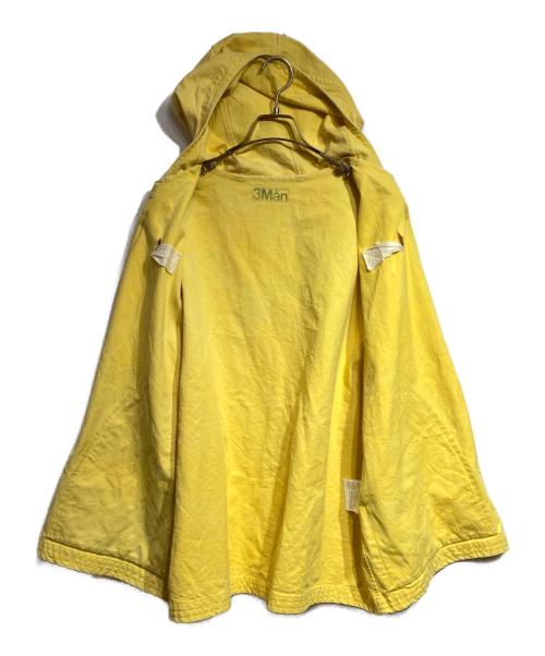 3MAN（スリーマン）3MAN (スリーマン) フーデッドジャケット/hooded jacket イエロー サイズ:FREEの古着・服飾アイテム