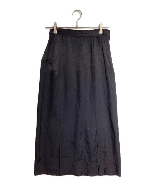 COMME des GARCONS（コムデギャルソン）COMME des GARCONS (コムデギャルソン) ボックスプリーツロングスカート/Box pleat long skirt ブラック サイズ:Mの古着・服飾アイテム
