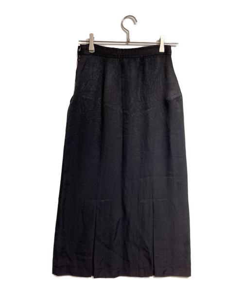 COMME des GARCONS（コムデギャルソン）COMME des GARCONS (コムデギャルソン) ボックスプリーツロングスカート/Box pleat long skirt ブラック サイズ:Mの古着・服飾アイテム