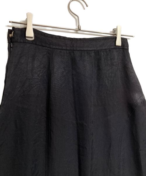 COMME des GARCONS（コムデギャルソン）COMME des GARCONS (コムデギャルソン) ボックスプリーツロングスカート/Box pleat long skirt ブラック サイズ:Mの古着・服飾アイテム