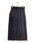 COMME des GARCONS（コムデギャルソン）の古着「ボックスプリーツロングスカート/Box pleat long skirt」｜ブラック
