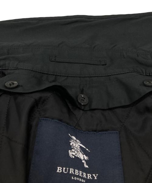 BURBERRY LONDON（バーバリーロンドン）BURBERRY LONDON (バーバリーロンドン) ライナー付トレンチコート/Trench coat with liner ブラック サイズ:40の古着・服飾アイテム