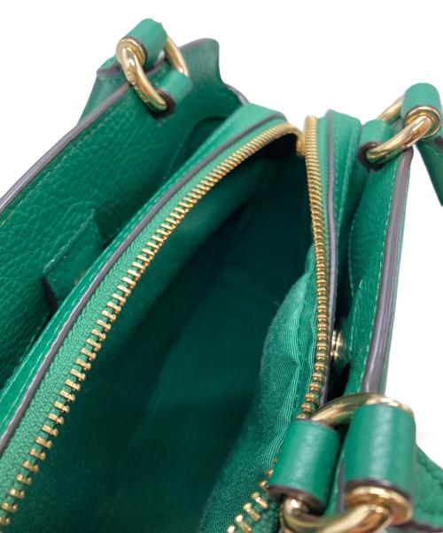 COACH（コーチ）COACH (コーチ) ミニリリーハンドバッグ/Mini Lily Handbag グリーンの古着・服飾アイテム