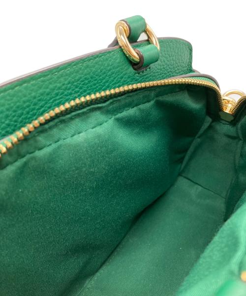 COACH（コーチ）COACH (コーチ) ミニリリーハンドバッグ/Mini Lily Handbag グリーンの古着・服飾アイテム