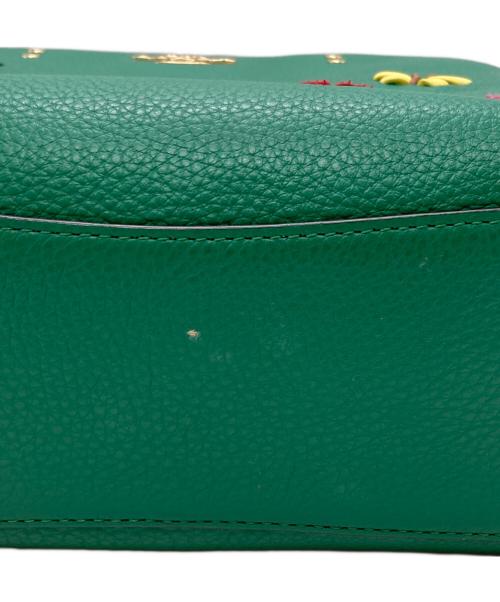 COACH（コーチ）COACH (コーチ) ミニリリーハンドバッグ/Mini Lily Handbag グリーンの古着・服飾アイテム
