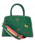 COACH（コーチ）の古着「ミニリリーハンドバッグ/Mini Lily Handbag」｜グリーン