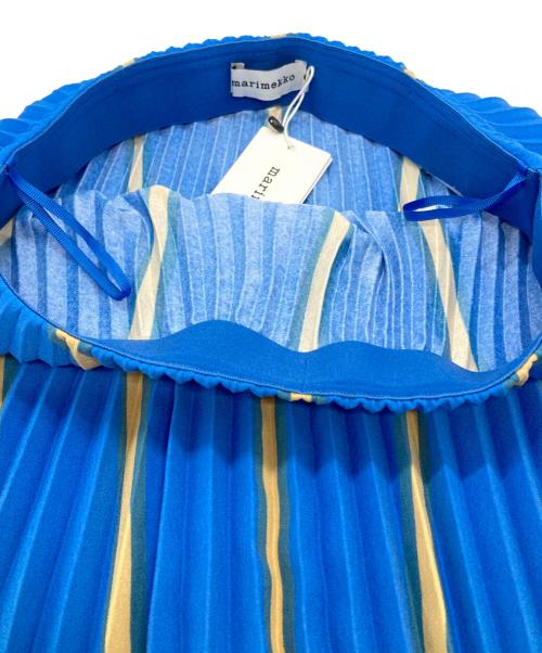 marimekko（マリメッコ）marimekko (マリメッコ) MYY PUHVELI SKIRT/ミュー プフヴェリ スカート ブルー サイズ:Sの古着・服飾アイテム