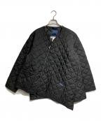 LAVENHAM×COMME des GARCONS SHIRTラベンハム×コムデギャルソンシャツ）の古着「キルティングジャケット/quilted jacket」｜ブラック