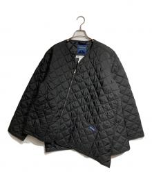 LAVENHAM×COMME des GARCONS SHIRT（ラベンハム×コムデギャルソンシャツ）の古着「キルティングジャケット/quilted jacket」｜ブラック