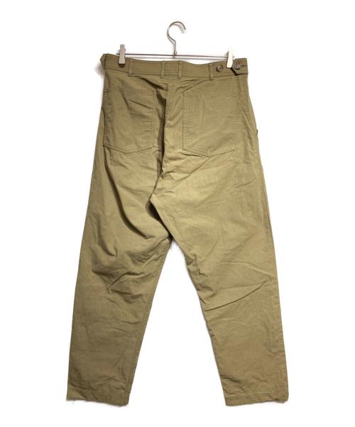COMME des GARCONS HOMME PLUS（コムデギャルソンオムプリュス）COMME des GARCONS HOMME PLUS (コムデギャルソンオムプリュス) コットンナイロンクロスベイカーパンツ/Cotton Nylon Cross Baker Pants ブラウン サイズ:XSの古着・服飾アイテム