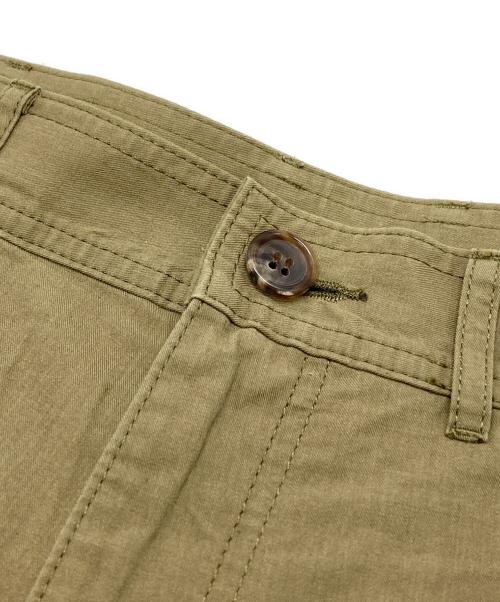 COMME des GARCONS HOMME PLUS（コムデギャルソンオムプリュス）COMME des GARCONS HOMME PLUS (コムデギャルソンオムプリュス) コットンナイロンクロスベイカーパンツ/Cotton Nylon Cross Baker Pants ブラウン サイズ:XSの古着・服飾アイテム