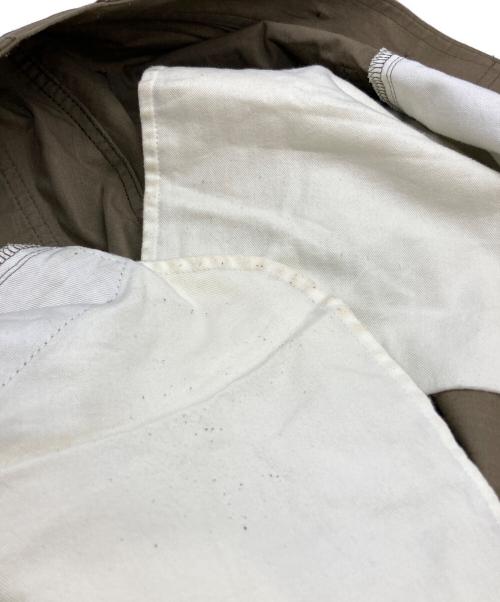 COMME des GARCONS HOMME PLUS（コムデギャルソンオムプリュス）COMME des GARCONS HOMME PLUS (コムデギャルソンオムプリュス) コットンナイロンクロスベイカーパンツ/Cotton Nylon Cross Baker Pants ブラウン サイズ:XSの古着・服飾アイテム