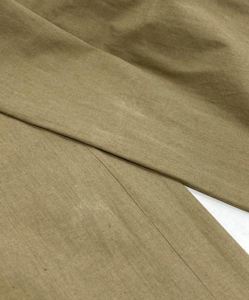 COMME des GARCONS HOMME PLUS（コムデギャルソンオムプリュス）COMME des GARCONS HOMME PLUS (コムデギャルソンオムプリュス) コットンナイロンクロスベイカーパンツ/Cotton Nylon Cross Baker Pants ブラウン サイズ:XSの古着・服飾アイテム