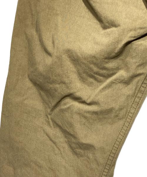 COMME des GARCONS HOMME PLUS（コムデギャルソンオムプリュス）COMME des GARCONS HOMME PLUS (コムデギャルソンオムプリュス) コットンナイロンクロスベイカーパンツ/Cotton Nylon Cross Baker Pants ブラウン サイズ:XSの古着・服飾アイテム
