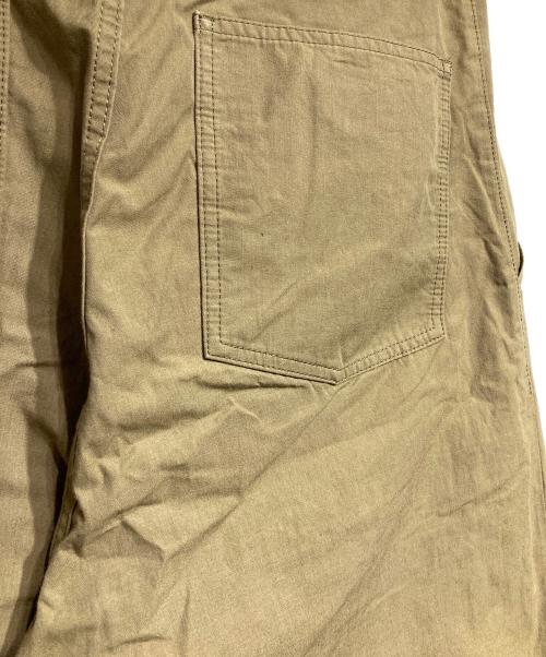 COMME des GARCONS HOMME PLUS（コムデギャルソンオムプリュス）COMME des GARCONS HOMME PLUS (コムデギャルソンオムプリュス) コットンナイロンクロスベイカーパンツ/Cotton Nylon Cross Baker Pants ブラウン サイズ:XSの古着・服飾アイテム