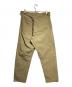 COMME des GARCONS HOMME PLUS (コムデギャルソンオムプリュス) コットンナイロンクロスベイカーパンツ/Cotton Nylon Cross Baker Pants ブラウン サイズ:XS：18000円