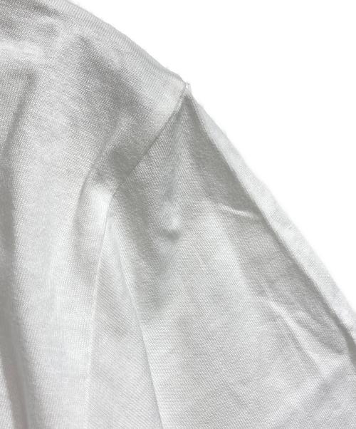 COMME des GARCONS（コムデギャルソン）COMME des GARCONS (コムデギャルソン) パネルチェックTシャツ/Panel check T-shirt ホワイト サイズ:XLの古着・服飾アイテム