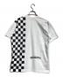 COMME des GARCONS (コムデギャルソン) パネルチェックTシャツ/Panel check T-shirt ホワイト サイズ:XL：9000円