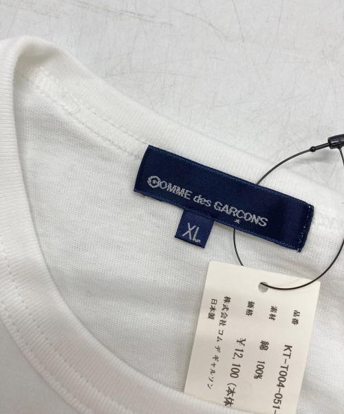 COMME des GARCONS（コムデギャルソン）COMME des GARCONS (コムデギャルソン) Logo Long Sleeve T-Shirt ホワイト サイズ:XLの古着・服飾アイテム