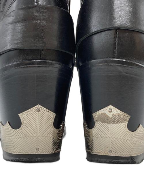 TOGA PULLA（トーガ プルラ）TOGA PULLA (トーガ プルラ) ウエスタンハーネスショートブーツ/Western Harness Short Boots ブラック サイズ:35の古着・服飾アイテム