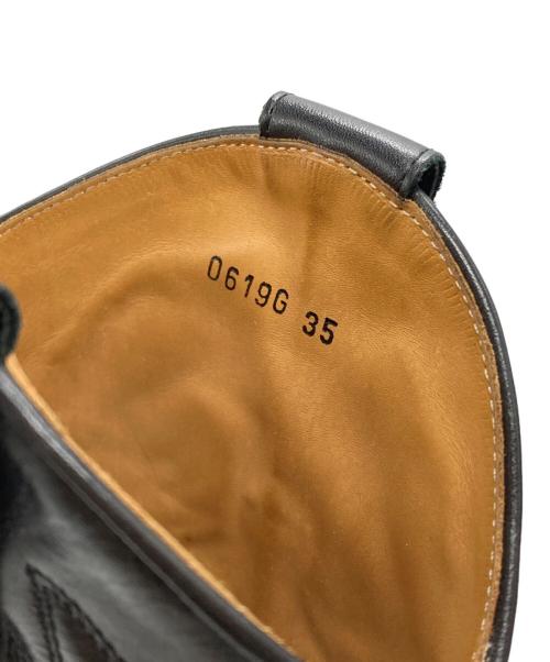 TOGA PULLA（トーガ プルラ）TOGA PULLA (トーガ プルラ) ウエスタンハーネスショートブーツ/Western Harness Short Boots ブラック サイズ:35の古着・服飾アイテム