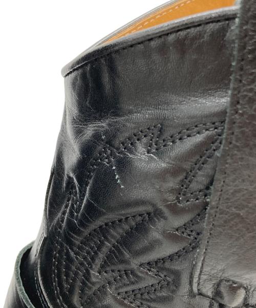 TOGA PULLA（トーガ プルラ）TOGA PULLA (トーガ プルラ) ウエスタンハーネスショートブーツ/Western Harness Short Boots ブラック サイズ:35の古着・服飾アイテム
